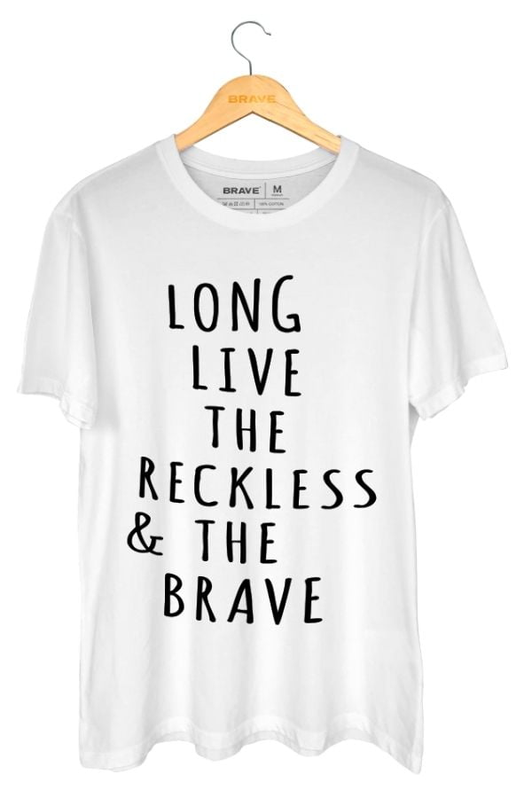 Camiseta Keckless & Brave - Gola Básica