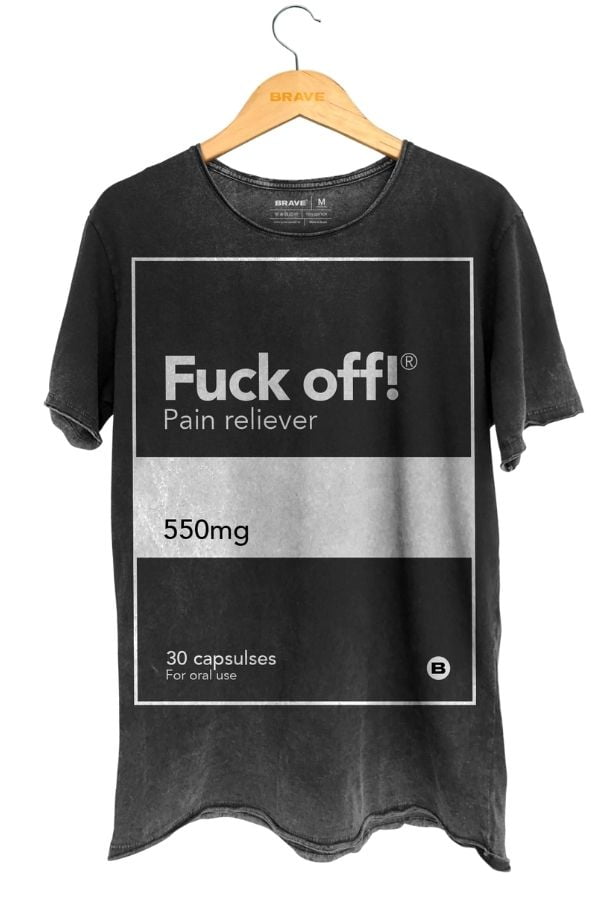Camiseta Medicine Black Inside - RELAX