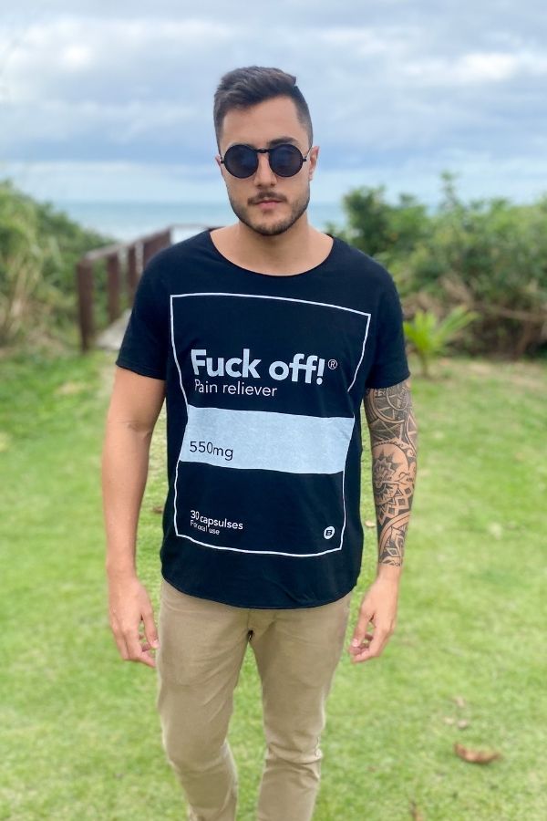 Camiseta Medicine Black - RELAX