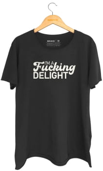 Camiseta I'm a F Delight Black - RELAX