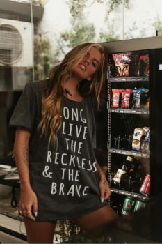 Camiseta Keckless & Brave Inside - RELAX