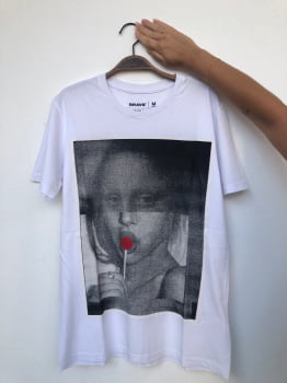 Camiseta Monalisa - Gola Básica