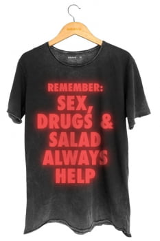 Camiseta Salad Help Inside - RELAX