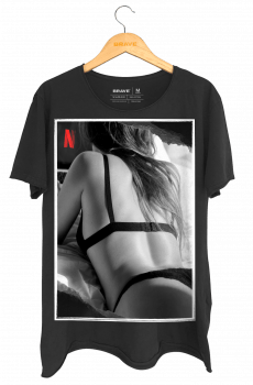 Camiseta Sensual Streaming Black - RELAX