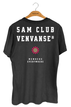 Camiseta Venvanse 5am Club - Gola Básica Camiseta Venvanse 5am Club - Gola Básica