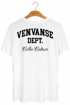 Camiseta Venvanse Coffee Culture - Gola Básica
