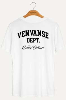 Camiseta Venvanse Coffee Culture - Gola Básica Camiseta Venvanse Coffee Culture - Gola Básica