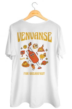 Camiseta Venvanse For Breakfast Happiness  - RELAX