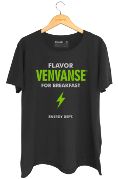 Camiseta Flavor Venvanse Energy Dept - Relax