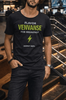 Camiseta Flavor Venvanse Energy Dept - Relax