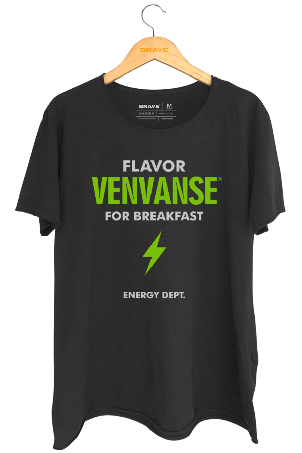 Camiseta Flavor Venvanse Energy Dept - Relax